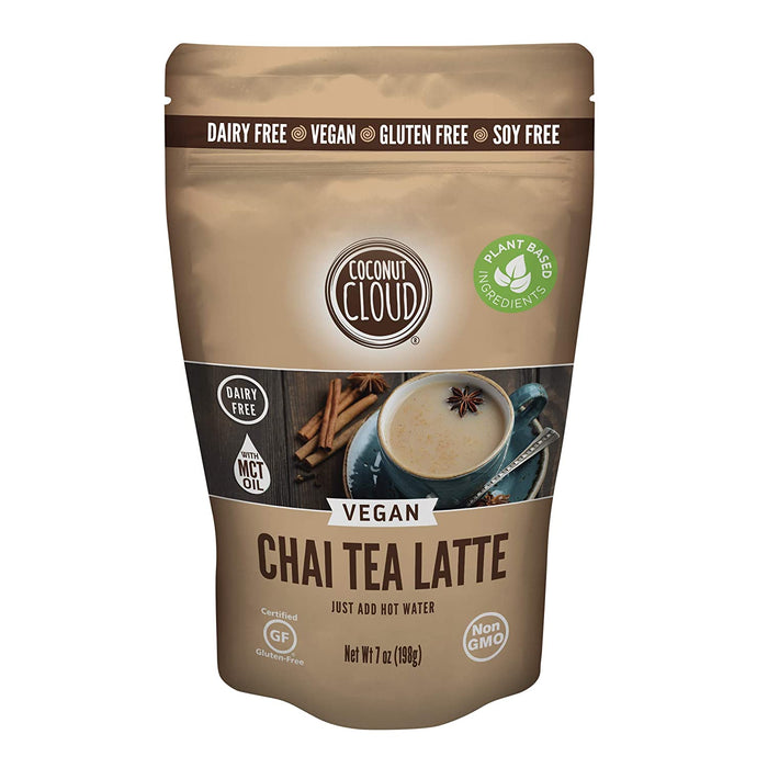 Coconut Cloud: Vegan Spiced Chai Tea Latte | Creamy, Delicious & Easy Dairy Free Alternative. Women Owned & Made in Colorado (Lightly Sweetened, Gluten Free, Soy Free), 7 oz