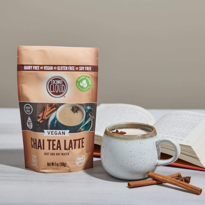 Coconut Cloud: Vegan Spiced Chai Tea Latte | Creamy, Delicious & Easy Dairy Free Alternative. Women Owned & Made in Colorado (Lightly Sweetened, Gluten Free, Soy Free), 7 oz