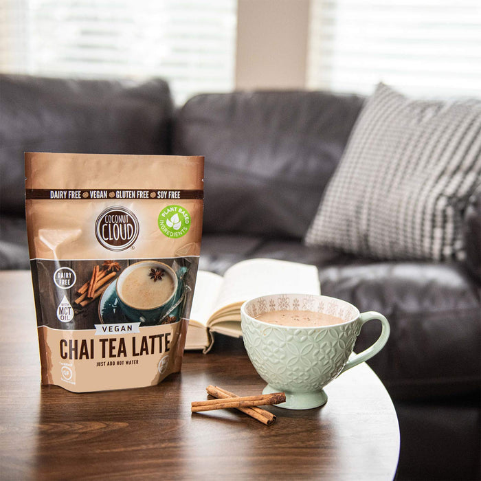 Coconut Cloud: Vegan Spiced Chai Tea Latte | Creamy, Delicious & Easy Dairy Free Alternative. Women Owned & Made in Colorado (Lightly Sweetened, Gluten Free, Soy Free), 7 oz