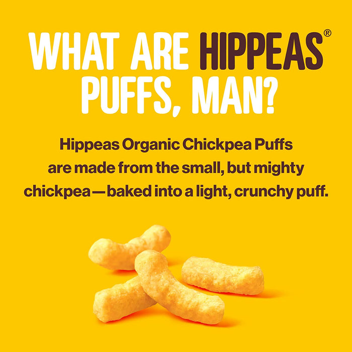 HIPPEAS Organic Chickpea Puffs + Variety Pack | 1.5 Ounce, 12 Count | Vegan, Gluten-Free, Crunchy, Protein Snacks