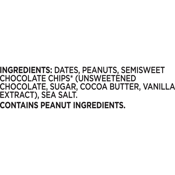 Larabar Peanut Butter Chocolate Chip, Gluten Free Vegan Fruit & Nut Bars, 18 Ct